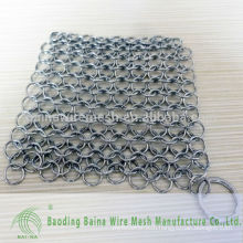 Kitchen Usage and Eco-Friendly Feature Stainless Steel Wire Mesh Scourer